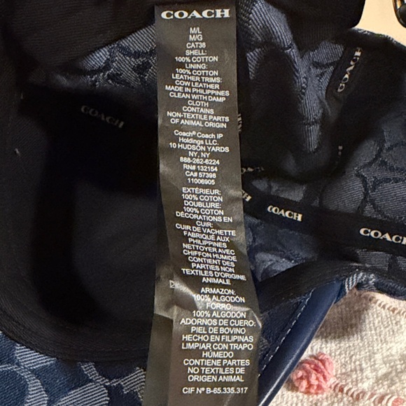 Coach cap - Picture 5 of 5